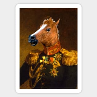 Horse portrait Sticker